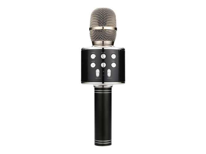 Micrófono TOPBRANDS Karaoke (Negro)