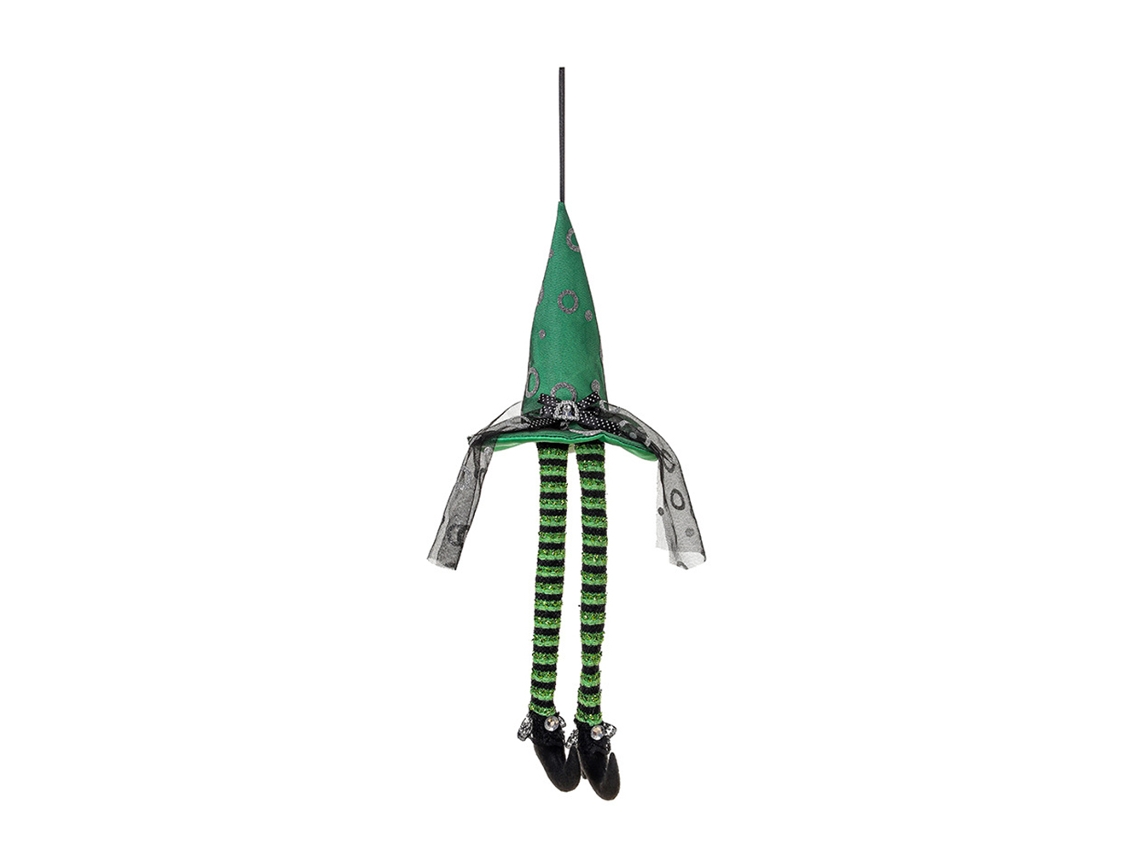 Sombrero De Bruja Luminoso Con Patas Largas Para Decoración De Halloween En Interiores Y Exteriores.