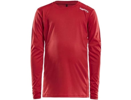 Camiseta de Hombre para Fútbol CRAFT Rush Rojo (12/14 Años)
