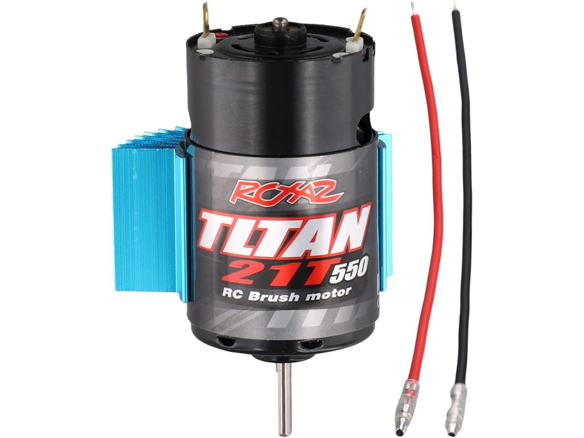Motor Sin Escobillas 550 Con Disipador De Calor Para Coche Teledirigido Todoterreno 1:10 Axial Scx10 Axi03007 Jl 90046 Slash