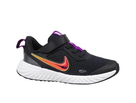 Zapatillas Deportivas NIKE Revolution 5 Se Power Niños (Negro -Material Sintético -28,5)
