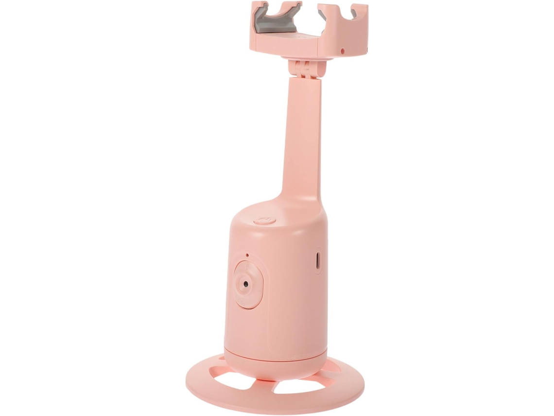 Soporte Para Cámara Con Reconocimiento Facial - Rotación De 360° - Abs Y Metal - Ideal Para Teléfonos