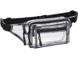 Riñonera transparente de PVC para hombre, impermeable, portátil y multifuncional para deportes al aire libre - Vayotoy