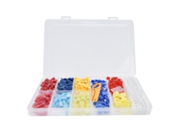 Kit De 156 Conectores Eléctricos Tipo T Con Pelacables Y Terminal De Desconexión Rápida.