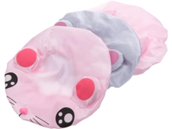 Juego de 3 gorros de ducha de satén impermeables y bonitos para niñas, ideales para lavarse la cara - Gokoco