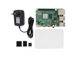 Kit Raspberry Pi 4b (1g) Con Funda Abs V4 Que Incluye Disipador De Calor Y Fuente De Alimentación