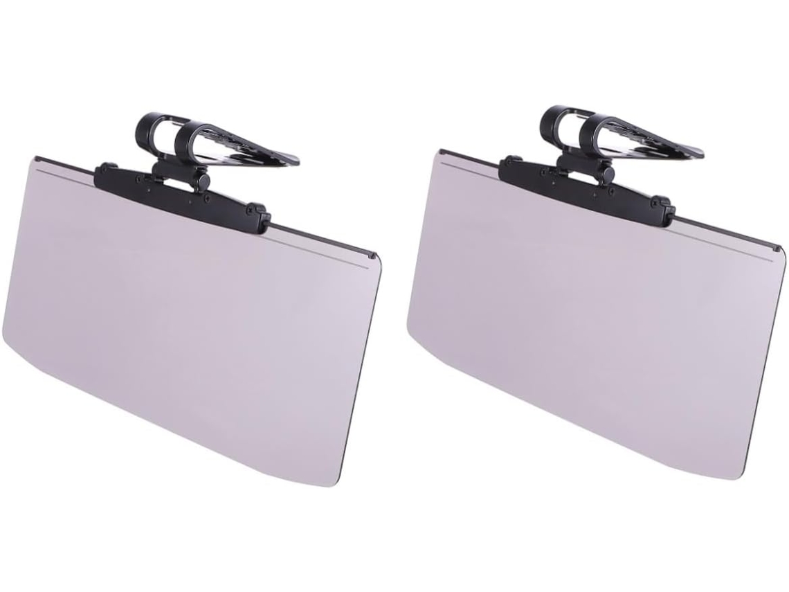 2 Viseras Antideslumbrantes Para Coche, Protección Ocular Para Conducir, Fácil Instalación Y Duraderas.