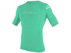 Basic Skins Rashguard Verde 14 Yearso´Neill Wetsuits