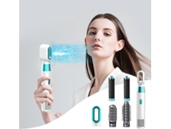 Cepillo secador de pelo 5 en 1, cepillo eléctrico iónico negativo para cabello húmedo y seco, estilizador de cabello 5 en 1, regalo ideal para