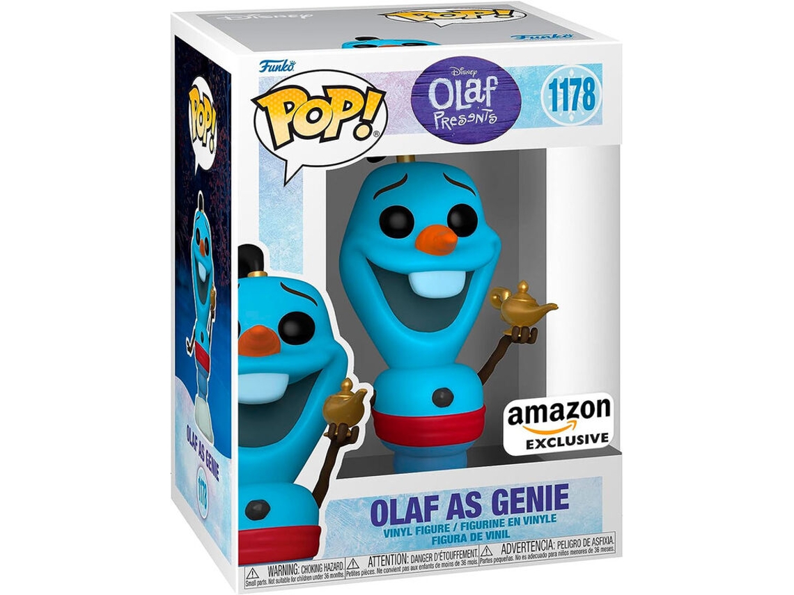 Figura de Olaf de Disney Pop Regalo Olaf como Genio Exclusivo B.active