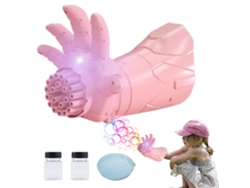 Pistola De Burbujas Eléctrica Con Luz Inspirada En Películas, Juguete Automático Para Niños