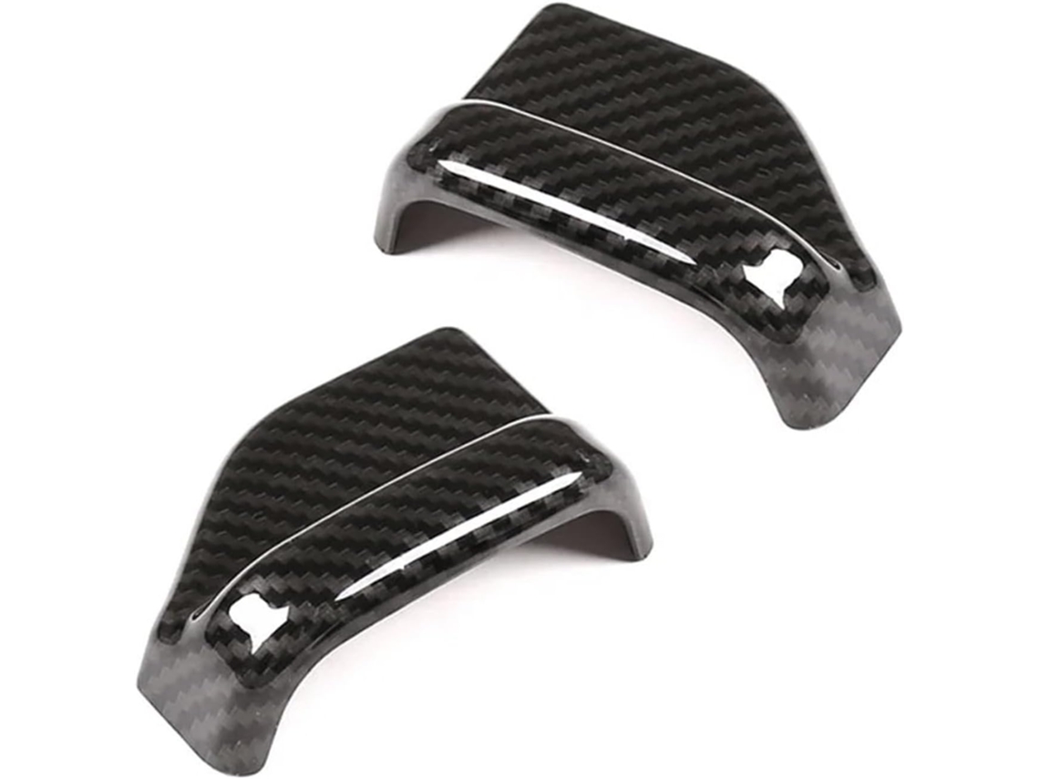 Adhesivo Decorativo De Fibra Carbono Para Cinturones Seguridad Coche Mercedes-benz Clase Glk X204 2008-2015
