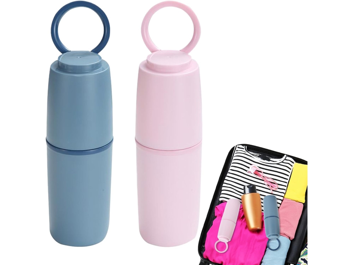 Estuche De Viaje Para Cepillos De Dientes, Estuche Compacto Para Guardar 2 Cepillos De Dientes, Organizador.