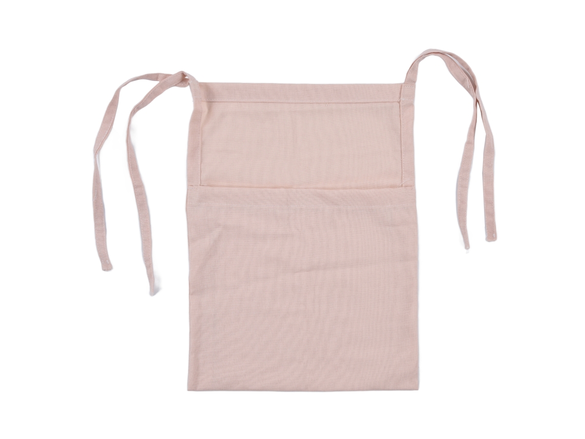 Bolsa De Almacenamiento Colgante Para Cuna Rosa, Ligera, De Gran Capacidad Y Un Solo Compartimento.