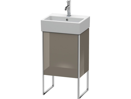 DURAVIT XSquare Vanity unit vertical 43.4x34.0 cm, 1 puerta, colgado a la derecha, 1 estante de vidrio, para el lavabo Vero Air 072445