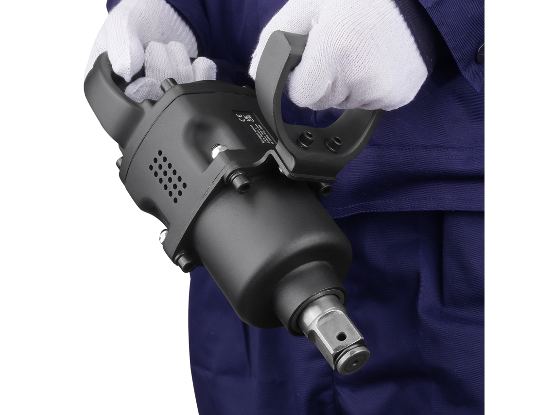 Llave de impacto Succebuy de 1 pulgada, torque de 2730 ft-lbs, 6000 rpm, martillo doble