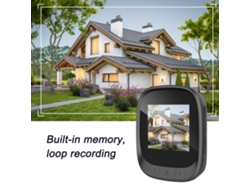 Cámara de seguridad para puerta con visión digital de 360p DD3S