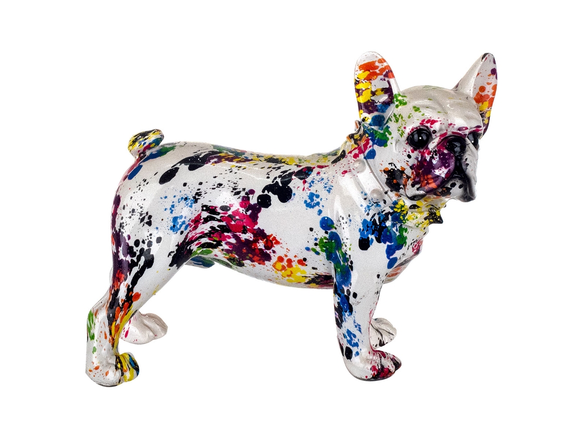 Signes Grimalt - Figuras Decorativas | Figura Decorativa Bulldog Francés - 21,5x11,5x24 cm- Resina BY SIGRIS