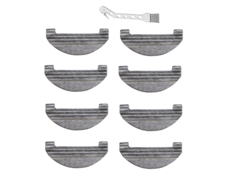 Para Proscenic M8 Pro paño de mopa trapos almohadillas de fregona paño de limpieza accesorios de Robot de barrido para piezas de limpiador al vacío...