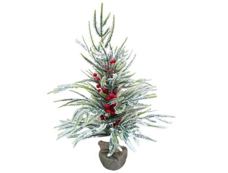 Árbol de Navidad pequeño de abeto artificial Mini Árbol de Navidad sobremesa Decoración Navidad 60cm
