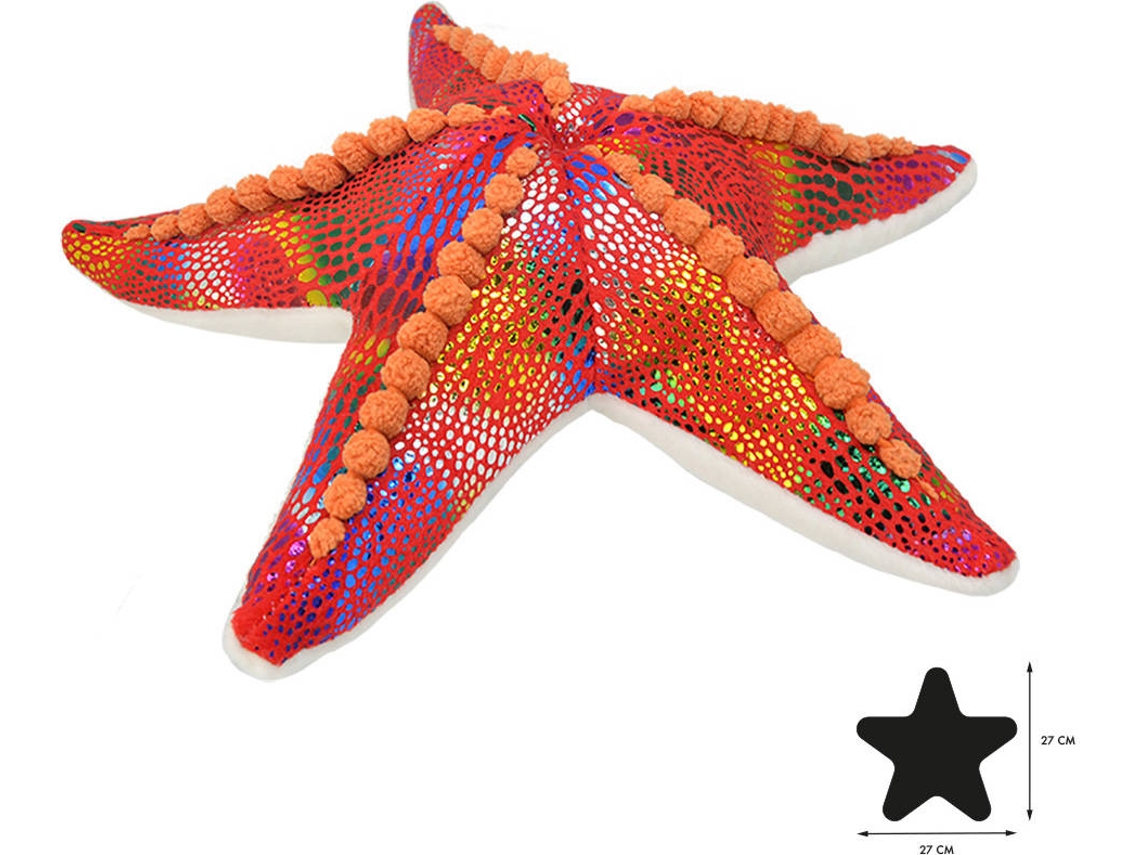 Peluche WILD PLANET Estrella De Mar 27 x 27 x 7 cm Poli ster