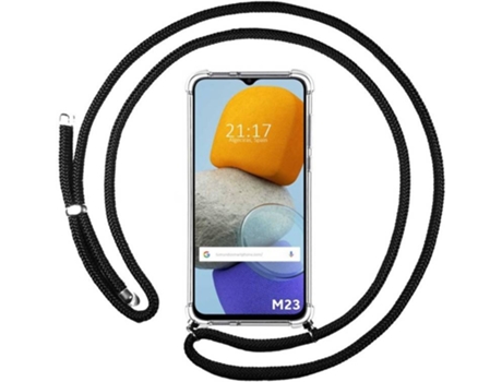 Carcasa para Samsung Galaxy M23 5G TUMUNDOSMARTPHONE Colgante Negro