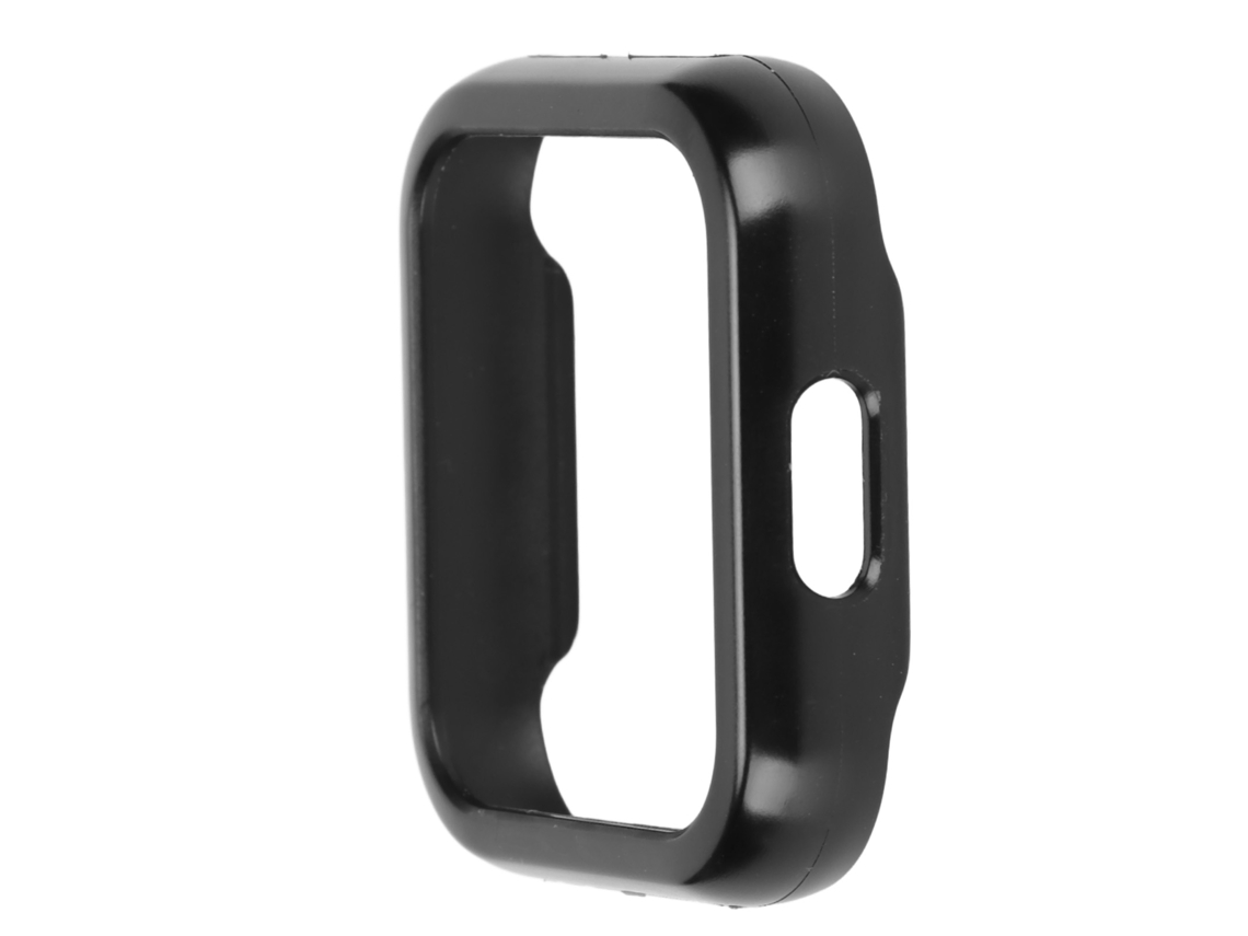 Capa Protetora Pc Para Relme Watch Smartwatch Case Bumper Antichoque Preto