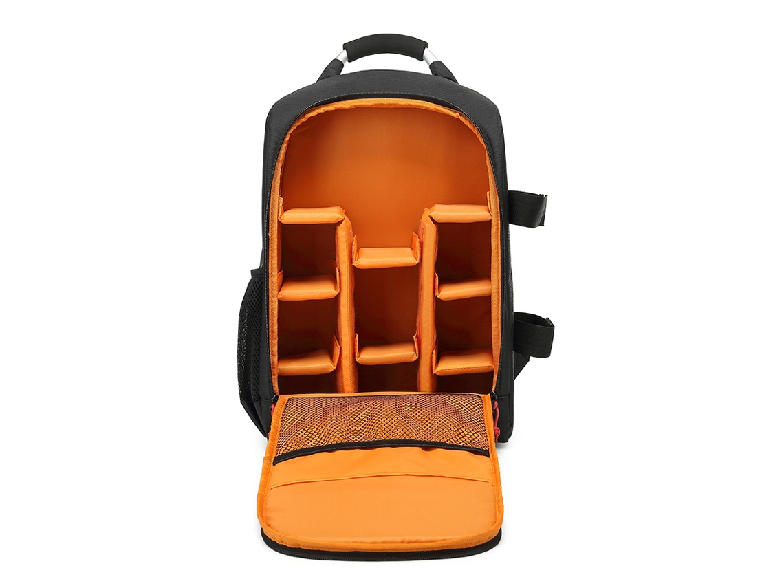 Mochila para cámara fotográfica impermeable de gran capacidad Cuich (naranja)