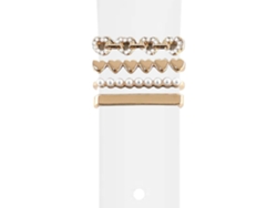 Correa Amazfit Gts 3 Pulsera con Adorno Corazones Blanco