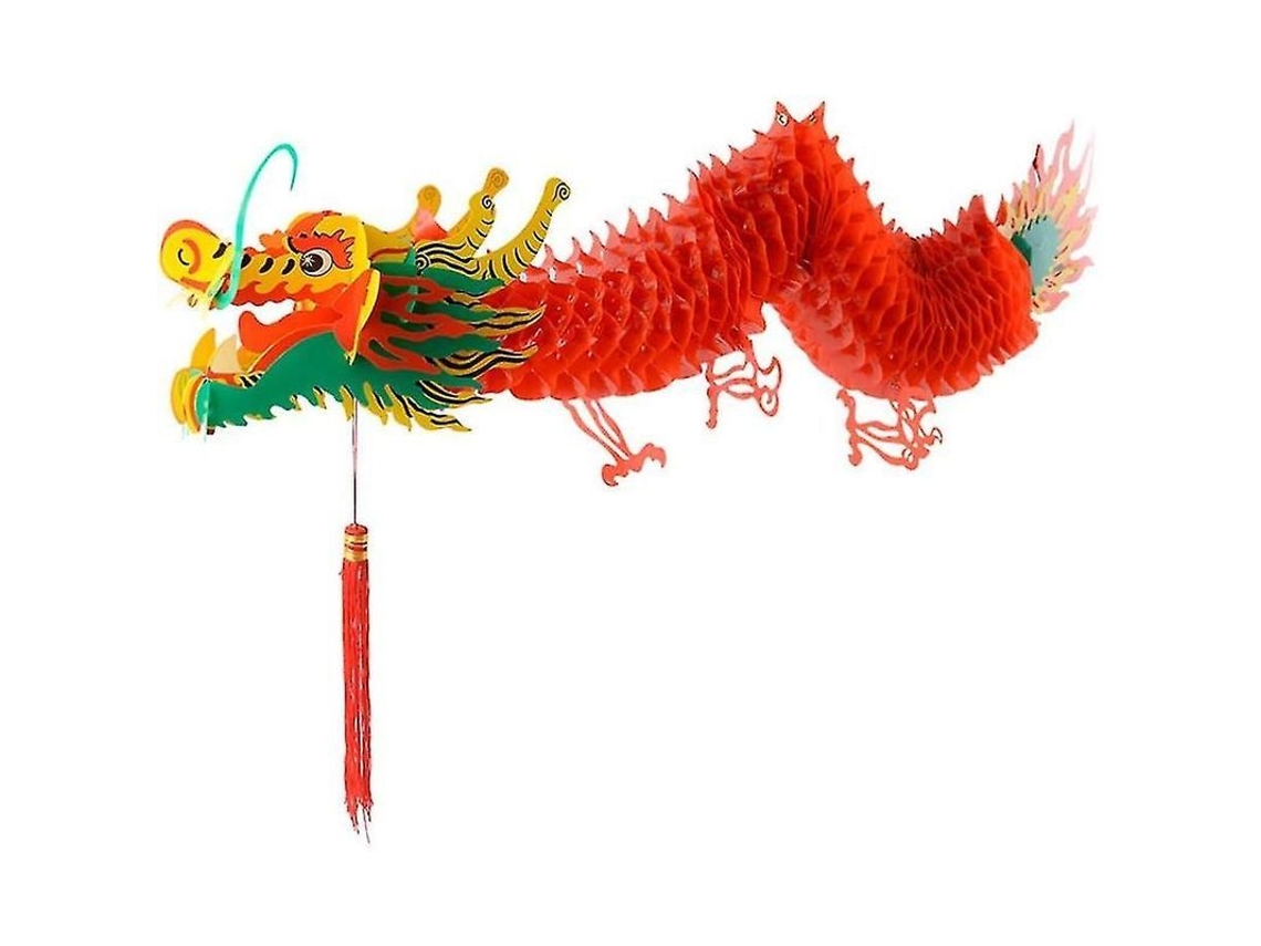 Guirnalda De Dragones Chinos 3d Para Año Nuevo 2025, Decoración De Pared Colgante De 1,5 M, Ideal Para Fiestas Navideñas Y Bodas.