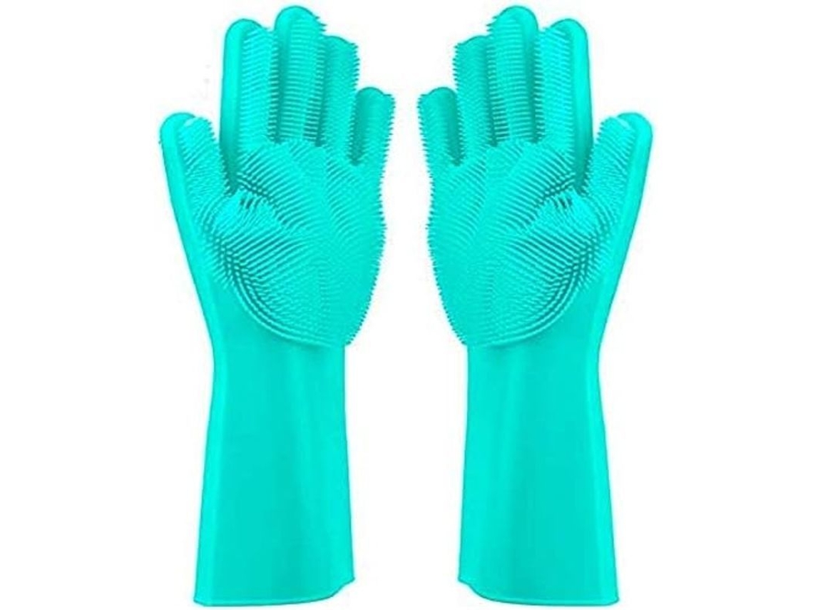 Guantes De Silicona Para Lavar Platos, Guantes Mágicos De Limpieza, Material Apto Para Uso Alimentario, Resistentes A Altas Temperaturas, Multiusos.
