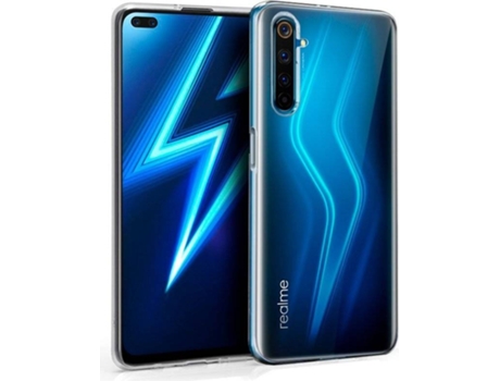 Funda para Realme 6 Pro COOL Silicona Transparente