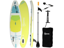 Tabla De Sup Hinchable De 320 Cm Antideslizante, Remo De Aluminio Ajustable, Aleta, Bomba Y Mochila.