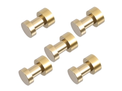 5 ganchos para toallas de baño. ALLINLESS