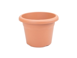 PLASTIKEN TERRA - Maceta Redonda Medida 26 cm 6L Terracota