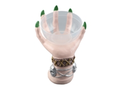 Bol Para Aperitivos Con Forma De Mano De Bruja De Halloween, Soporte Decorativo De Resina Para Mesa De Fiesta De Navidad