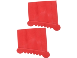 2 Piezas Anillo De Escalera Plegable De Nailon Negro, Manguito Redondo Para Escalera Telescópica Y Extensible, Ligero Y