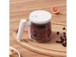 Taza de mezcla rápida, nueva taza de café con mezcla automática mejorada, taza de mezcla automática eficiente para café (blanca)