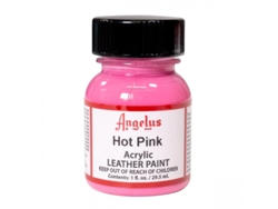 Pintura Cuero Y Polipiel Angelus 29,5 Ml (Rosa Fuerte / Hot Pink 186)