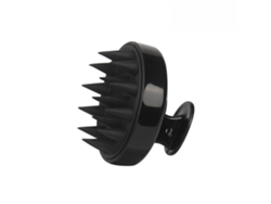 Peine De Silicona Para Masaje Del Cuero Cabelludo/cepillo De Champú/masajeador Suave Para El Cuero Cabelludo