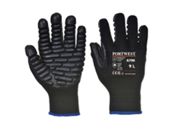 Guante Anti-vibración: Protección Y Confort En El Trabajo Negro / Xl