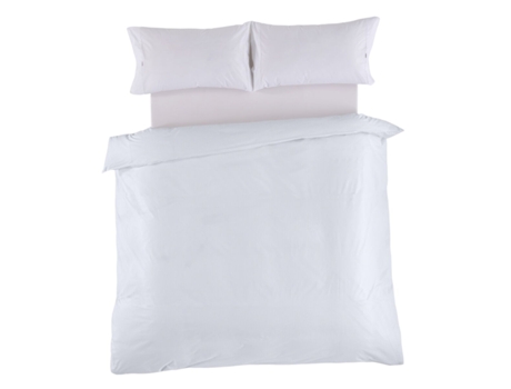 Funda Nórdica ALEXANDRA HOUSE LIVING Blanco Cama de 135/140 220 x 220 cm