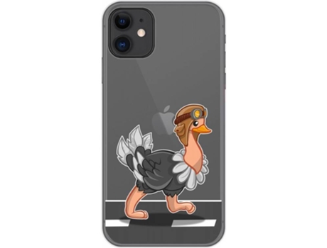 Carcasa iPhone 11 (6.1) TUMUNDOSMARTPHONE Avestruz Multicolor