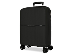 Maleta de cabina Moon de polipropileno negro Movom