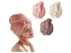 Juego de 3 toallas de microfibra Rosewell para un secado rápido del cabello