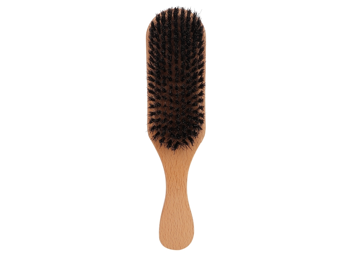 Pincel Y Peine De Barba Con Mango De Madera, Cepillo De Pelo Y Peinado, Aceite (rubio)