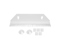 Soporte Acrílico Con Ventosa Para Extensiones De Cabello, Estante Para Peinado, Almacenamiento De Pelucas, Blanco