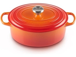 Cocotte Ovalada Tacho LE CREUSET (Naranja-33cm)