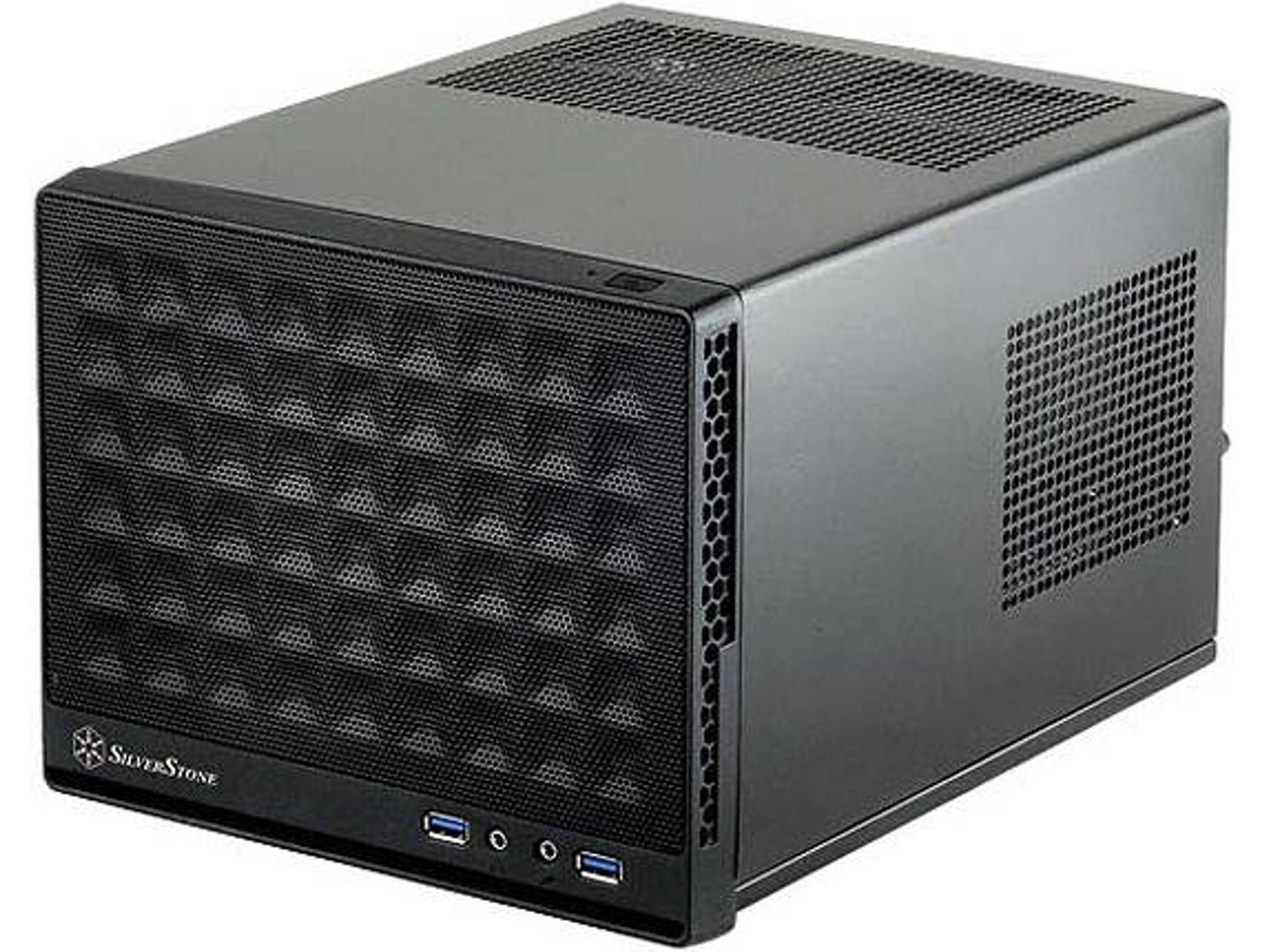 Caja PC SILVERSTONE SG13 (Mini ITX Tower - Negro)