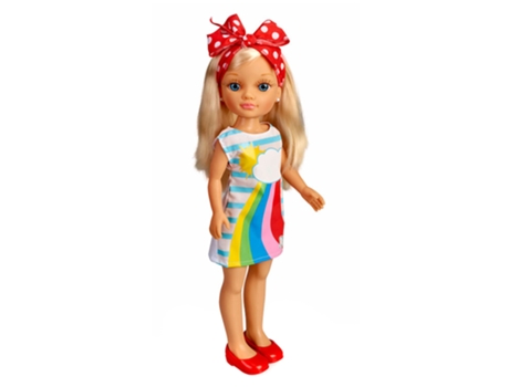 Muñeca FAMOSA Nancy Un Día De Pañuelos Arcoíris